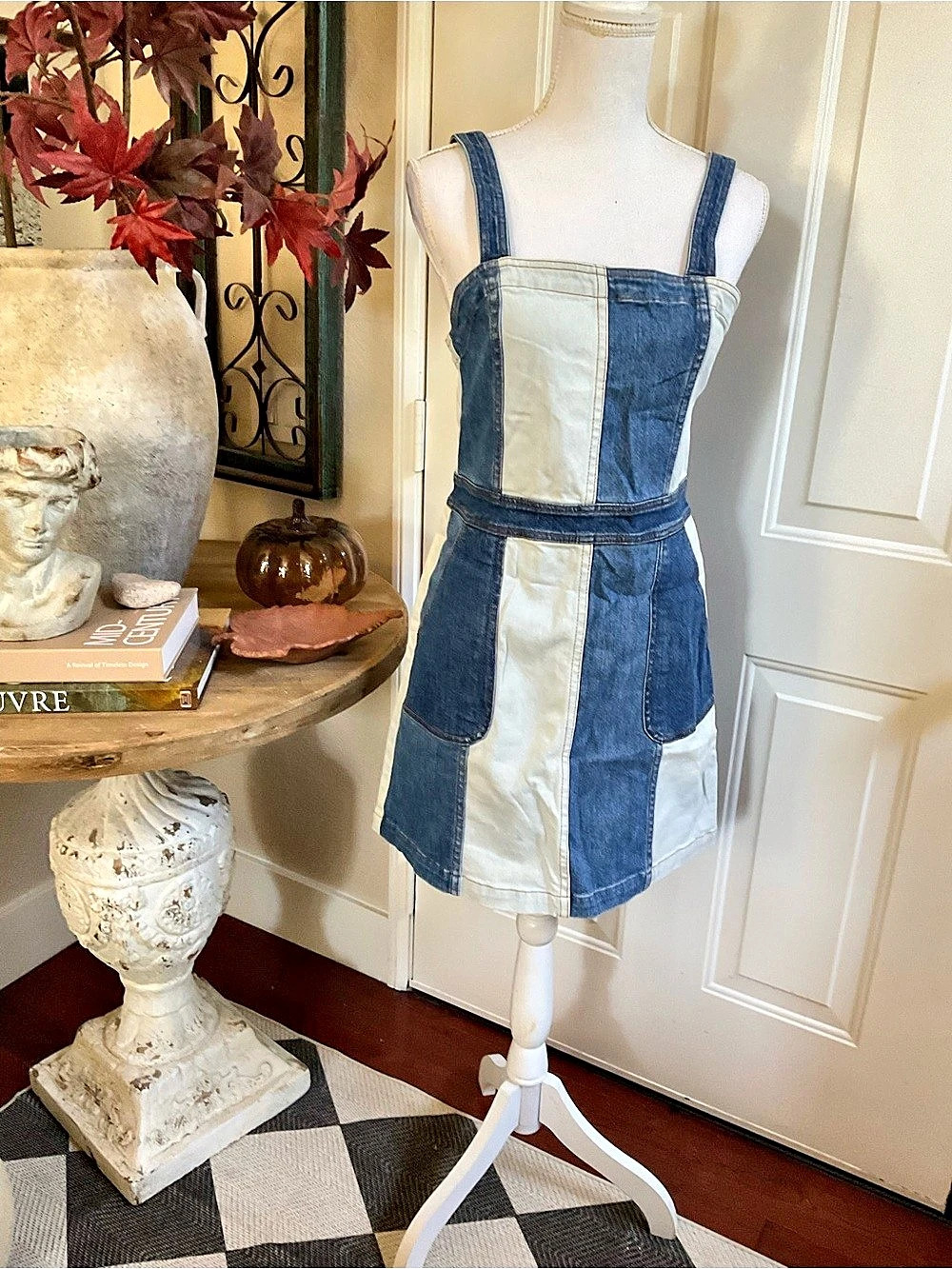 Alice + Olivia Color Block Mini Dress Size 10 Like New